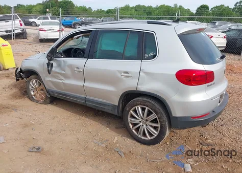2014 Volkswagen Tiguan Sel from USA, damaged, VIN WVGAV3AX9EW530860